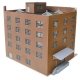 Williams Industrial Electric Motors -- Kit 10-1/2 x 7-7/8 x 9-3/4′ 26.6 x 20 x 24.7cm, HO, Walthers Cornerstone 3788
