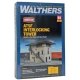 Santa Fe Interlocking Tower -- Kit - 2-7/8 x 4-7/8 x 5-1/8′ 7.3 x 12.3 x 13cm, HO, Walthers Cornerstone 2983