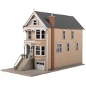 Queen Anne House Victorian House -- Kit - 3-9/16 x 7-11/16 x 5′ 9.05 x 19.53 x 12.7cm, HO, WalthersTrainline 951