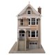 Queen Anne House Victorian House -- Kit - 3-9/16 x 7-11/16 x 5′ 9.05 x 19.53 x 12.7cm, HO, WalthersTrainline 951