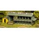 Lumber Yard & Office - Kit -- 3-3/4 x 8-1/2′ 9.5 x 21.3cm, HO, Atlas Model Railroad Co. 750