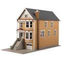 Gingerbread House Victorian House -- Kit - 3-9/16 x 7-11/16 x 5′ 9.05 x 19.53 x 12.7cm, HO, WalthersTrainline 954
