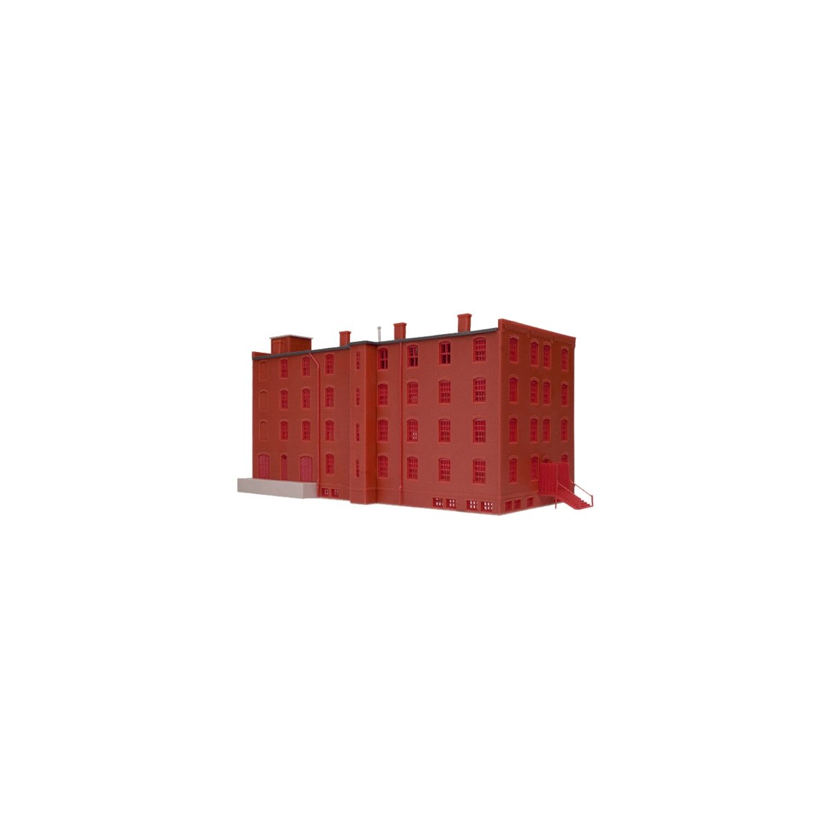 Middlesex Manufacturing Company - Kit (Plastic) -- 7-1/2 x 3′ 19.1 x 7.6cm, N, Atlas Model Railroad Co. 2870