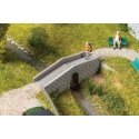Small Stone Bridge -- Kit - 2-7/8 x 11/16 x 1′ 7.2 x 1.8 x 2.5cm, HO, Faller Gmbh 180006
