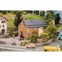 Traditional Engadine House -- Kit - 7-3/16 x 5 x 4-5/8′ 18.2 x 12.6 x 11.8cm, HO, Faller Gmbh 130661