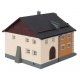 Traditional Engadine House -- Kit - 7-3/16 x 5 x 4-5/8′ 18.2 x 12.6 x 11.8cm, HO, Faller Gmbh 130661