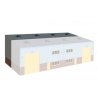 Industrial/Retail Unit Extension Kit - Wills -- Fits Concrete Industrial/Retail Building Made Using 552-SSM300, HO, Peco SSM315