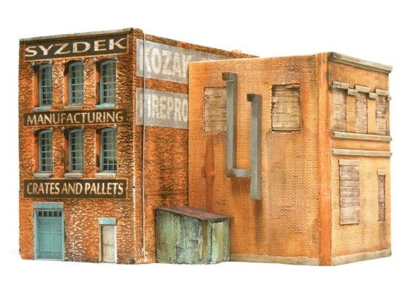 Syzdek Manufacturing -- Kit, HO, Downtown Deco 1057