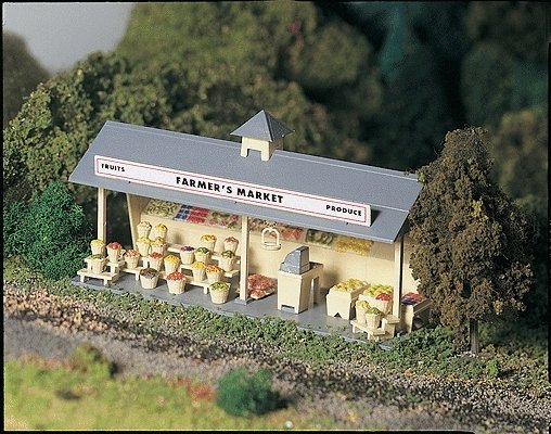 Plasticville U.S.A.(R) Classic Kits -- Roadside Stand, O, Bachmann Industries 45621