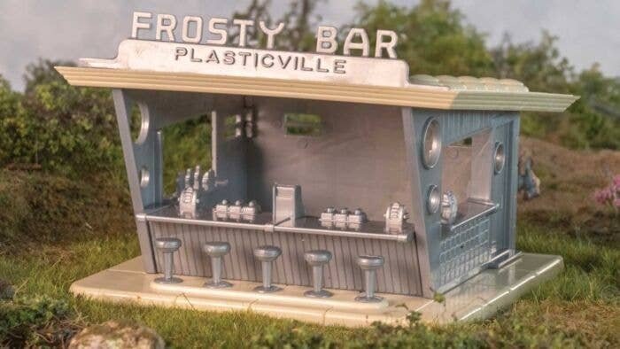 Plasticville U.S.A.(R) Classic Kits -- Frosty Bar, O, Bachmann Industries 45606