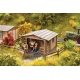 Garden House 2 -- Kit - 2-1/8 x 2-1/16 x 1-5/16′ 5.4 x 5.2 x 3.3cm, HO, Noch Gmbh & Co 14361