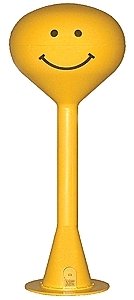 Spherical Water Tower -- Yellow w/Smiley Face - Kit, N, Railtown Model Railroad Suppli 3903