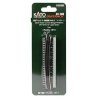 Curved Deck Girder Bridge - Unitrack -- Light Green 17.6′ Radius R448 15-Degree, N, Kato USA Inc 20468