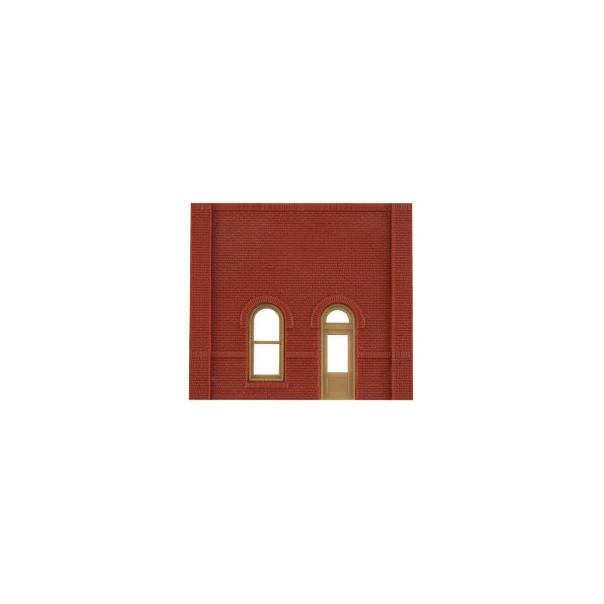 Modular Building System(TM) -- Street-Level Wall Sections with Arched Entry - Kit pkg, HO, Design Preservation Models 30101