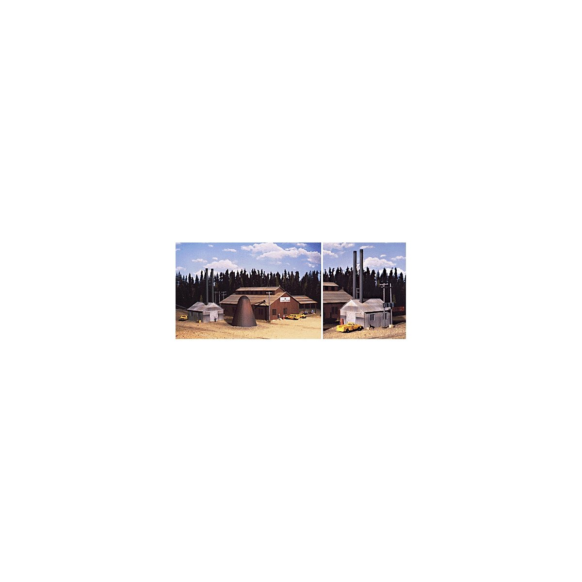 Mountain Lumber Company Sawmill -- Kit, HO, Walthers Cornerstone 3058