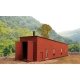 Single-Stall Switcher Shed -- 2-13/16 x 9-5/8′ 7.1 x 24.4cm, HO, B.T.S. 27502
