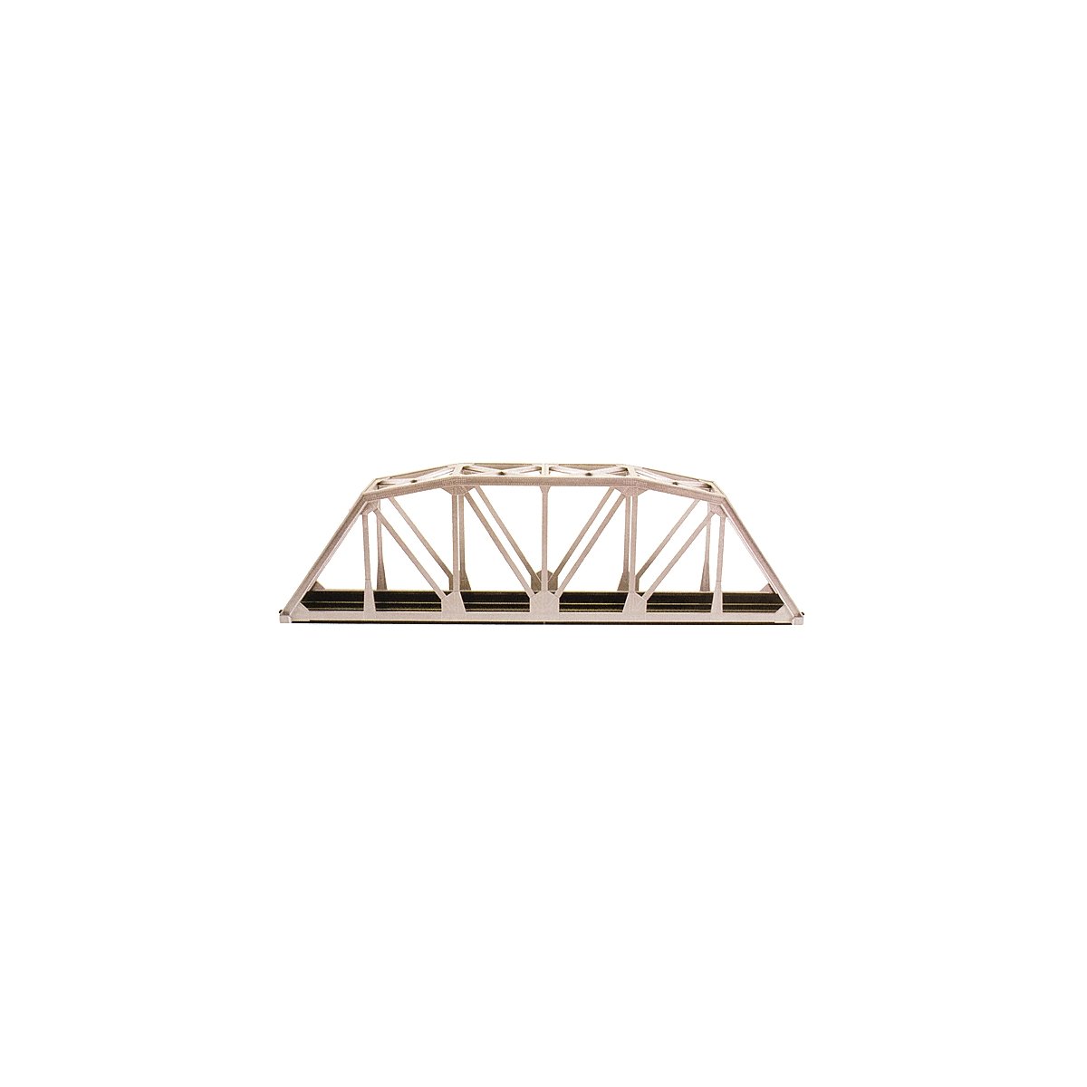 18′ Through-Truss Bridge - Kit -- Code 83 Track (black), HO, Atlas Model Railroad Co. 593