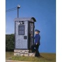 Railway Telephone Shanty -- 2-3/4 x 2 x 6-1/2′ 7 x 5 x 16.5cm, G, Pola 330916