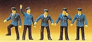 Railroad Personnel -- Station Personnel 2, HO, Preiser Kg 10012