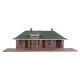 Pella Depot -- Kit - 12 x 5 x 3-1/2′ 30 x 12.7 x 8.8cm, HO, Walthers Cornerstone 4054