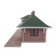 Pella Depot -- Kit - 12 x 5 x 3-1/2′ 30 x 12.7 x 8.8cm, HO, Walthers Cornerstone 4054