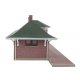 Pella Depot -- Kit - 12 x 5 x 3-1/2′ 30 x 12.7 x 8.8cm, HO, Walthers Cornerstone 4054