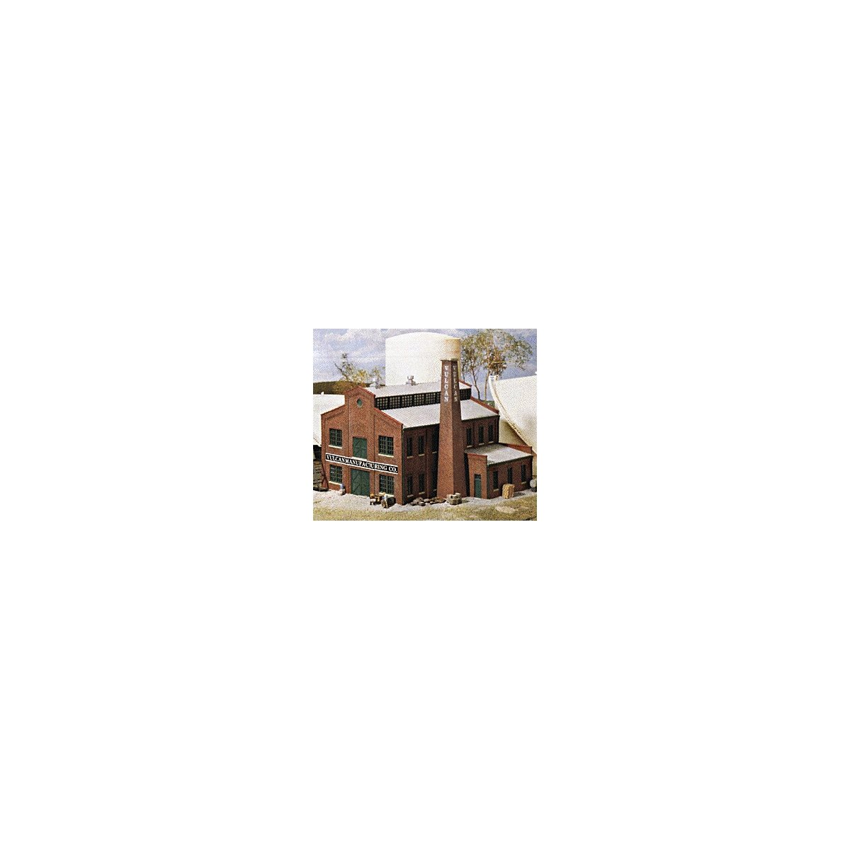 Vulcan Manufacturing Co. -- kit - 5-5/8 x 5-11/16 x 4-11/16′ 14 x 14.2 x 12cm, N, Walthers Cornerstone 3233