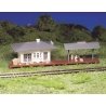 Suburban Station - Plasticville U.S.A.(R) -- Kit - 1-7/8 x 5-1/2′ 4.8 x 14cm, HO, Bachmann Industries 45173