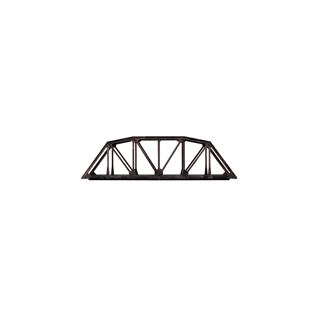 Through Truss Bridge Kit w/Code 80 Rail -- Silver, N, Atlas Model Railroad Co. 2571