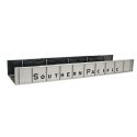 Code 100 Plate Girder Bridge -- Southern Pacific (silver, black), HO, Atlas Model Railroad Co. 898