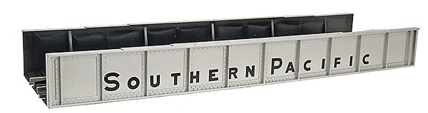 Code 100 Plate Girder Bridge -- Southern Pacific (silver, black), HO, Atlas Model Railroad Co. 898