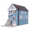 Painted Lady House Victorian House -- Kit - 1-11/16 x 4-3/16 x 2-11/16′ 4.29 x 10.64 x 6.83cm, N, WalthersTrainline 1053