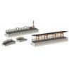 Local Line Opposite Platform -- Assembled, N, Kato USA Inc 23133