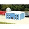 Two-Story Modern Office Building -- 50` x 40` (blue), N, Pikestuff 8010