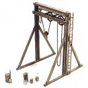 Overhead Crane Kit -- 2-3/4 x 3′ 7 x 7.7cm, HO, Durango Press 72