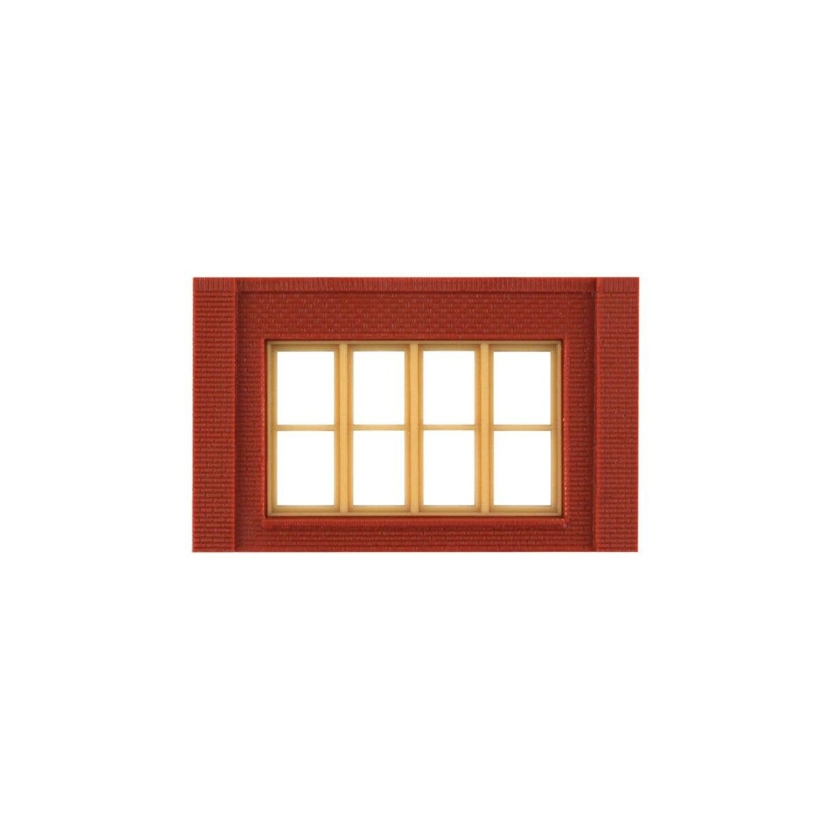 Modular Building System(TM) -- One-Story Wall Sections w/Victorian Window - Kit, HO, Design Preservation Models 30147