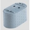 Bridge Pillar pkg(2) -- 1-3/16′ 3cm, HO, Marklin, Inc 7253