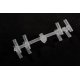 Code 83 or 100 Insulated Rail Joiners -- pkg(24), HO, WalthersTrack 83104