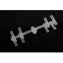 Code 83 or 100 Insulated Rail Joiners -- pkg(24), HO, WalthersTrack 83104