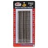Code 83 Straight Snap-Track(R) -- 6′ 15.2cm pkg(4), HO, Atlas Model Railroad Co. 521