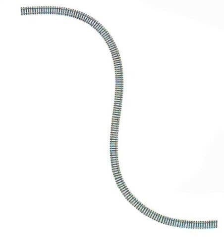 Code 80 Super-Flex(R) Track - 29-1/2′ 74.9cm Long -- Black Ties, N, Atlas Model Railroad Co. 2500