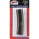 Code 83 Curved Snap Track -- 1/2 Section - 18′ Radius pkg(4), HO, Atlas Model Railroad Co. 533