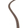 Code 55 Track w/Nickel-Silver Rail & Brown Ties -- Flex Track - Length: 30′ 76.2cm, N, Atlas Model Railroad Co. 2000