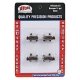 Bumper -- Fits Code 83 Track (Sold Separately) pkg(4), HO, Atlas Model Railroad Co. 518