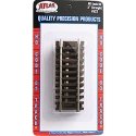 Code 83 Straight Snap-Track(R) -- 3′ 7.6cm pkg(4), HO, Atlas Model Railroad Co. 522