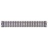5′ Straight Snap-Track(R) -- Black Ties pkg(6), N, Atlas Model Railroad Co. 2501