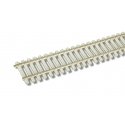 Code 83 Flex-Track - 36′ 91.4cm Long Section -- Concrete Ties, HO, Atlas Model Railroad Co. 502