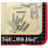 Code 55 Track Accessories -- Metal Rail Joiners pkg(24), N, Atlas Model Railroad Co. 2090