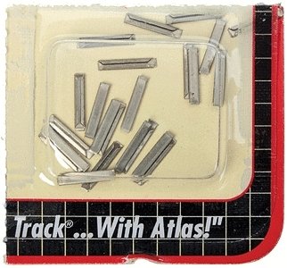 Code 55 Track Accessories -- Metal Rail Joiners pkg(24), N, Atlas Model Railroad Co. 2090