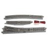 4 Electric (Remote) Turnout - Unitrack -- Right-Hand, N, Kato USA Inc 20221